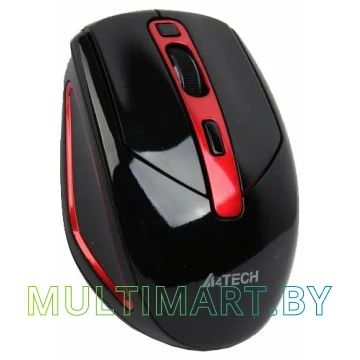 Мышь A4Tech G11-590FX (черный/красный)